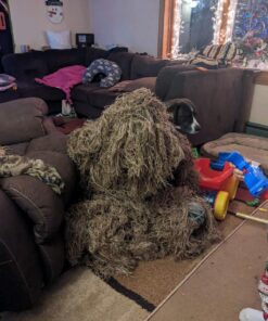 Arcturus Ghost Ghillie Suit & Ponchos for Men | Dense, Double-Stitched Design | Superior Camo Hunting Clothes for Men, Hunters, Military, Sniper Airsoft and Paintball Extra Large Dry Grass 20 616BVlSiIkL 3