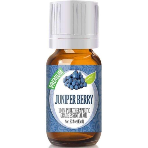 Healing Solutions 10ml Oils - Juniper Berry Essential Oil - 0.33 Fluid Ounces 0.33 Fl Oz (Pack of 1)