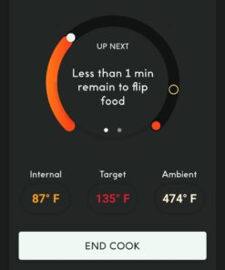 CHEF iQ Smart Wireless Meat Thermometer with 2 Ultra-Thin Probes, Unlimited Range Bluetooth Meat Thermometer, Digital Food Thermometer for Remote Monitoring of BBQ Grill, Oven Hub + 2 Probes (2023) 60 616CUwtVqLL