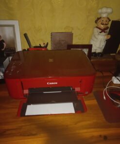 Canon PIXMA MG3620 Wireless All-In-One Color Inkjet Printer with Mobile and Tablet Printing, Red, 17.7 (W) X 12.0 (D) X 6.0 (H) 15 616CoLhot8L