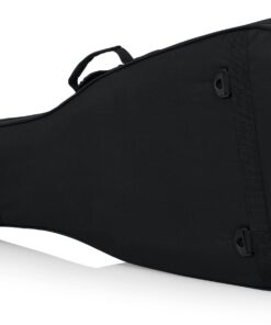 Gator Cases Lightweight Polyfoam Guitar Case For Dreadnought Style Acoustic Guitars; Fits 6-String and 12-String (GL-DREAD-12) 6/12 String Dreadnought 23 616DCKAFnUL