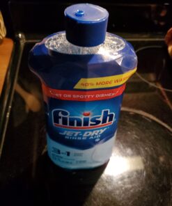 Finish Jet-Dry Liquid Rinse Aid, Dishwasher Rinse and Drying Agent, 23 fl oz, Packaging may vary Rinse Agent 25 616DDxc2kUL