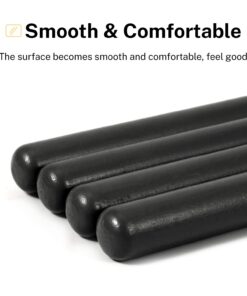 Donner Drum Sticks, 5A Drumsticks Classic Maple Wood Black Drumsticks With Storage Bag, 2 Pairs 13 616DO2xYDdL