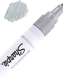 Alternative view of Sharpie Oil-Based Paint Marker, Medium Point, Metallic Silver Ink, Pack of 3 3 Pack