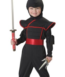 Stealth Toddlers Ninja Costume Medium (3T-4T) Black Standard Packaging 13 616EwbwV12L