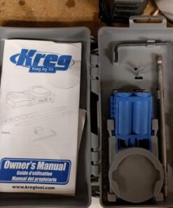 Kreg R3 Jr. Pocket-Hole Jig System - Portable Kreg Pocket-Hole Jig - Easy Clamping & Adjusting - Includes Positioning Sliders - For Materials 1/2" to 1 1/2" Thick 50 616FVb0LZiL