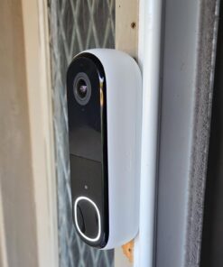 Arlo Video Doorbell 2K (2nd Generation) – Battery Operated or Wired Doorbell, Smart Wi-Fi, Two-Way Audio, Night Vision, Security Camera, Surveillance, White – AVD4001 40 616FWfVgVQL