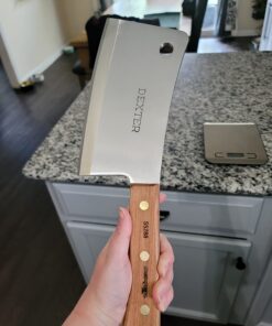 Dexter-Russell 8" Stainless Heavy Duty Cleaver, S5288, Traditional Series, Silver 30 616H ZqANZL