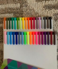 STAEDTLER Color Pen Set, Set of 36 Assorted Colors (Triplus Fineliner Pens) Basic Set pack of 36 46 616IFzA1rKL