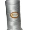 100g Polyester Sewing Thread High Tenacity 210d/3 t70 for Upholstery Beading (Medium, White) Medium