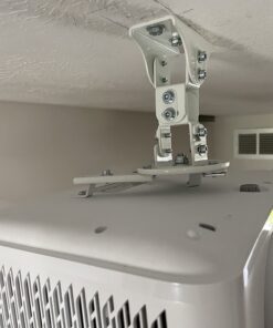 VideoSecu Universal LCD/DLP Swivel Tilt Projector Ceiling Mount Bracket Fits Flat and Vaulted Ceiling PJ1W WU8 25 616Ln2tSKL
