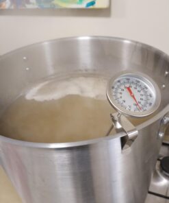 Alternative view of Home Brew Ohio 15477 12" Dial Thermometer Kettle Brew Pot