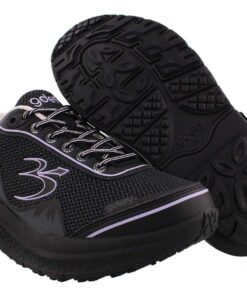 Gravity Defyer Women's Pain Relief | Arch Support | Plantar Fasciitis | Foot & Knee Pain | Wide Shoes | Orthopedic | Heel Pain | Free Orthotic Included 7.5 Black, Purple 7 616OgwzPFL