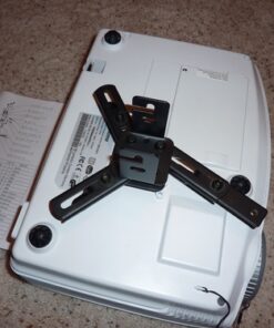 VideoSecu Flat Vaulted Ceiling Projector Mount LCD DLP Bracket with Adjustable Height Rotating Swivel Arm One Piece PJ2B 1C9 30 616P23LsSWL