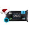 DUDE Wipes - Flushable Wipes Stocking Stuffers - 1 Pack, 48 Wipes - Unscented Extra-Large Adult Wet Wipes - Vitamin-E & Aloe for at-Home Use - Septic and Sewer Safe Fragrance Free 48 Count (Pack of 1) 27 616QMasgAVL