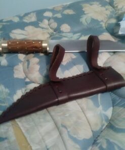 SZCO Supplies Steel Stag Mountain Hunting Knife 15.5 inch Stainless Steel 10 616QkOy1prL