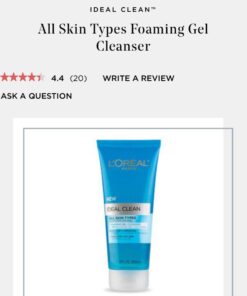 L'Oreal Youth Code Foaming Gel Cleanser, 8 Fluid Ounce 7 616TH8B7PSL