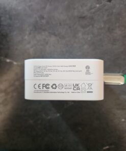 100W USB C Charger Block, MOKiN GaN III 2-Port Type C Wall Charger Foldable Power Adapter, USB C Power Adapter, for MacBook Pro/Air, iPhone 14 Pro Max, iPad, Google Pixelbook, and More White 42 616TUDgLv L