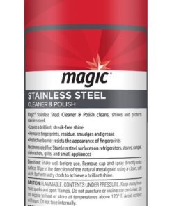 Magic Stainless Steel Cleaner Aerosol - 17 Ounce (6 Pack) - Removes Fingerprints Residue Water Marks and Grease from Appliances - Refrigerator Dishwasher Oven Grill 10 616VsqOAK1L
