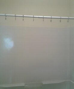 Utopia Bedding Shower Curtain Hooks Rings, Rust-Resistant Metal Double Roller Glide Shower Hooks for Bathroom Shower Rods Curtains, Set of 12 - Chrome 33 616WwsuUQkL