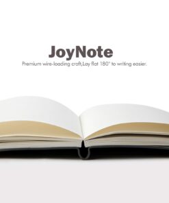 JoyNote 2 Pack Hardcover Notebook, Premium Thick Paper Faux Leather Writing Journal with Pen Loop, 96 Sheets/192 Pages, 2 Plan Stickers Gifts, 5.75 x 8.25 inches, Aqua Blue 11 616X4oLy4RL