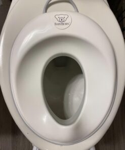 BABYBJORN Toilet Trainer, White/Gray, 1 Count (Pack of 1) White/Grey 37 616XLGV0d5L