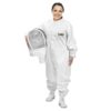 Honey Keeper Professional Cotton Full Body Beekeeping Suit with Self Supporting Veil Hood - Large 46 616YG5i6rxL