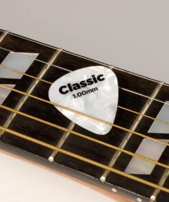 D'Addario Celluloid Guitar Picks - Guitar Accessories - Guitar Picks for Acoustic Guitar, Electric Guitar, Bass Guitar - Natural Feel, Warm Tone - Assorted, Medium 0.70mm, 25-pack 0.70mm-Medium 10 616YIxtSl L 1