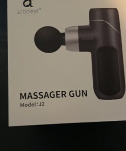 arboleaf Mini Massage Gun Deep Tissue, Muscle Massager for Back Pain Relief, Small Massage Gun Travel Massager Handheld, Quiet Percussion Massager Portable, Whole Body- FSA and HSA Eligible Grey-1 37 616YxDVycZL