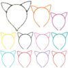 Manc GG Boutique Cat Ear Headbands Headwear Hair Head Bands Hair Accessories Wash Face Hairlace, Makeup Hairband Party Tool for Women and Girls Plastic 11PCS 29 616aBjdslVL