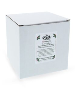 Majestic Wild Fox - Blown Glass Christmas Ornament 13 616bNFVWWIL