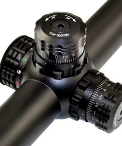 FSI Sniper 6-24x50mm Scope W Front AO Adjustment. Red/Blue/Green mil-dot Reticle. Comes with Extended Sunshade and Heavy Duty Ring Mount 20 616bUtUnLdS