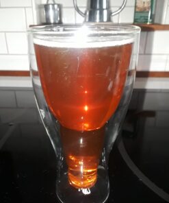 Dragon Glassware Beer Glasses, Clear Double Wall Insulated Pub Mugs, Upside Down Design, Holds One Full Beer Bottle, Freezable Glass for Beer Lovers, 13.5 oz Capacity, Set of 2 2 Count (Pack of 1) 23 616cc7JnuBL