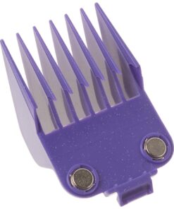 Andis 01415 Master Dual Magnet Large Comb Set - Crafted with High-Grade Metal, Contains 4 Different Size Combs - Providing a Comfortable & Snag-Free Experience - Purple 4-Comb Set 15 616e84XupWL