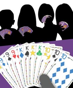 PlayMonster Five Crowns — The Game Isn't Over Until the Kings Go Wild! — 5 Suited Rummy-Style Card Game — For Ages 8+ 27 616eCUaRbbL