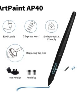 Drawing Tablet with Screen GAOMON PD1560 Drawing Monitor Art Tablet with Adjustable Stand, 10 Shortcut Keys, 15.6-inch Graphics Tablet for Mac, Windows PC 16 Inch PD1560 Classic 42 616eaK2kFhL