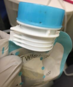 Kiinde Twist Pouch Direct-Pump Direct-Feed Twist Cap Breast Milk Storage Bags for Pumping, Freezing, Heating and Feeding, Pre-Sterilized, 6 Ounce, pack of 80 6oz 6 Ounce (Pack of 80) 38 616fTjeIXLL