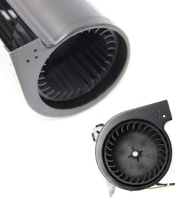 Hongso Pre-Wired GFK-160 GFK-160A Fireplace Blower Fan Kit with Ball Bearings Motor for Heat N Glo, Hearth and Home, Quadra Fire, GTI, Fasco, Regency Wood Stove Insert, Royal, Jakel, Nordica, Rotom Blower Kit 14 616fW 2WiKL