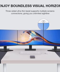 KOORUI 22 Inch Computer Monitor, FHD 1080P Desktop Display, 75HZ Ultra Thin Bezel/Eye Care/Ergonomic Tilt, HDMI VGA Ports LED Monitor for PC, VESA Mounting 22 INCH VA 1080p/75hz 29 616fdhmmBfL