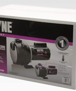 Wayne Horsepower, Green WLS200 2 HP Cast Iron High Volume Lawn Sprinkling Pump 11 616h69Ph LL
