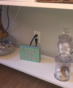 MyGift Clear Glass Apothecary Jars with Lid, Decorative Seashell Design Bathroom Canister, Footed Candy Buffet Containers, Set of 3 30 616i8fDWK1L