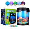 Led Jellyfish Lava Lamps with 6 Color Changing Light Effect,USB Jellyfish Tank Aquarium Mood Lamp with with Small Colored Stones. Colorful Jellyfish Night Light, Ideal Gifts for Men Women and Kids 19 616j1Oqca9L