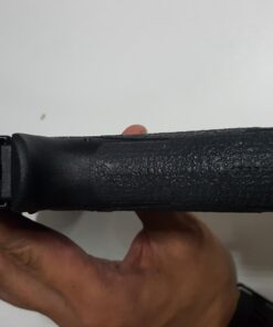 TALON Grips Adhesive Pistol Grip Compatible with Glock 17, 19X, 22, 24, 31, 34, 35, 37 - Made in The USA Previous Generation Rubber-Black 69 616k jW1T3L