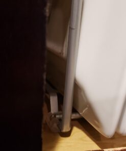 2 Pack - SimpleHouseware Kitchen Cabinet Pantry and Bakeware Organizer Rack Holder, Silver Sliver 36 616ko6C 0L