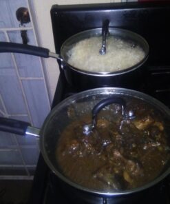 Cook N Home Pots and Pans Nonstick Kitchen Cookware Sets include Saucepan Frying Pan Stockpots 8-Piece, Heavy Gauge, Stay Cool Handle, Black 21 616kqgTUNL