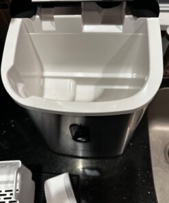 Nugget Ice Makers Countertop, 33 Lbs/Day Sonic Ice Maker, Countertop Ice Maker with Tooth-Friendly Chewable Ice, Soft Pebble Ice Maker with Self-Cleaning Function, VIVIDMOO 41 616l6BD2spL