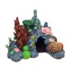 Exotic Environments Caribbean Living Reef Aquarium Ornament, Small , 7-1/2-Inch by 5-1/2-Inch by 5-1/2-Inch Small, 7.5" X 5.5" X 5.5"