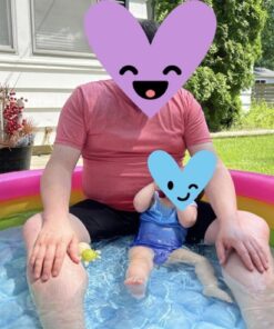 Intex Kiddie Pool - Kid's Summer Sunset Glow Design - 58" x 13" 25 616mDc0RX5L