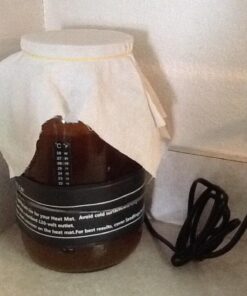 Wrap Around Kombucha Heater Belt | Propagate Pro Brewing and Fermentation Heat Mat Warmer | Keeps Your SCOBY Happy and Productive with Stickon Thermometer 2 3 inch x 20 inch 39 616n tdGGML