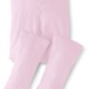 Jefferies Socks Girls 2-6X Pima Cotton Tights Little Girls 4-6 Years Pink 30 616nhbjHWcL
